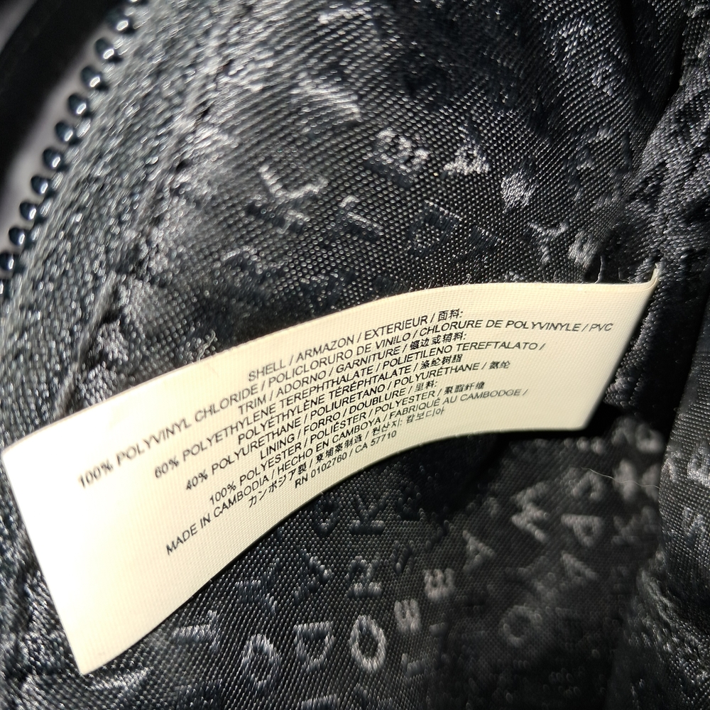 KATE SPADE Greta Court Black Glitter Mini Satchel Crossbody Bag - Picture 6 of 6
